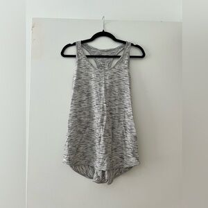 Lululemon grey and white tank top